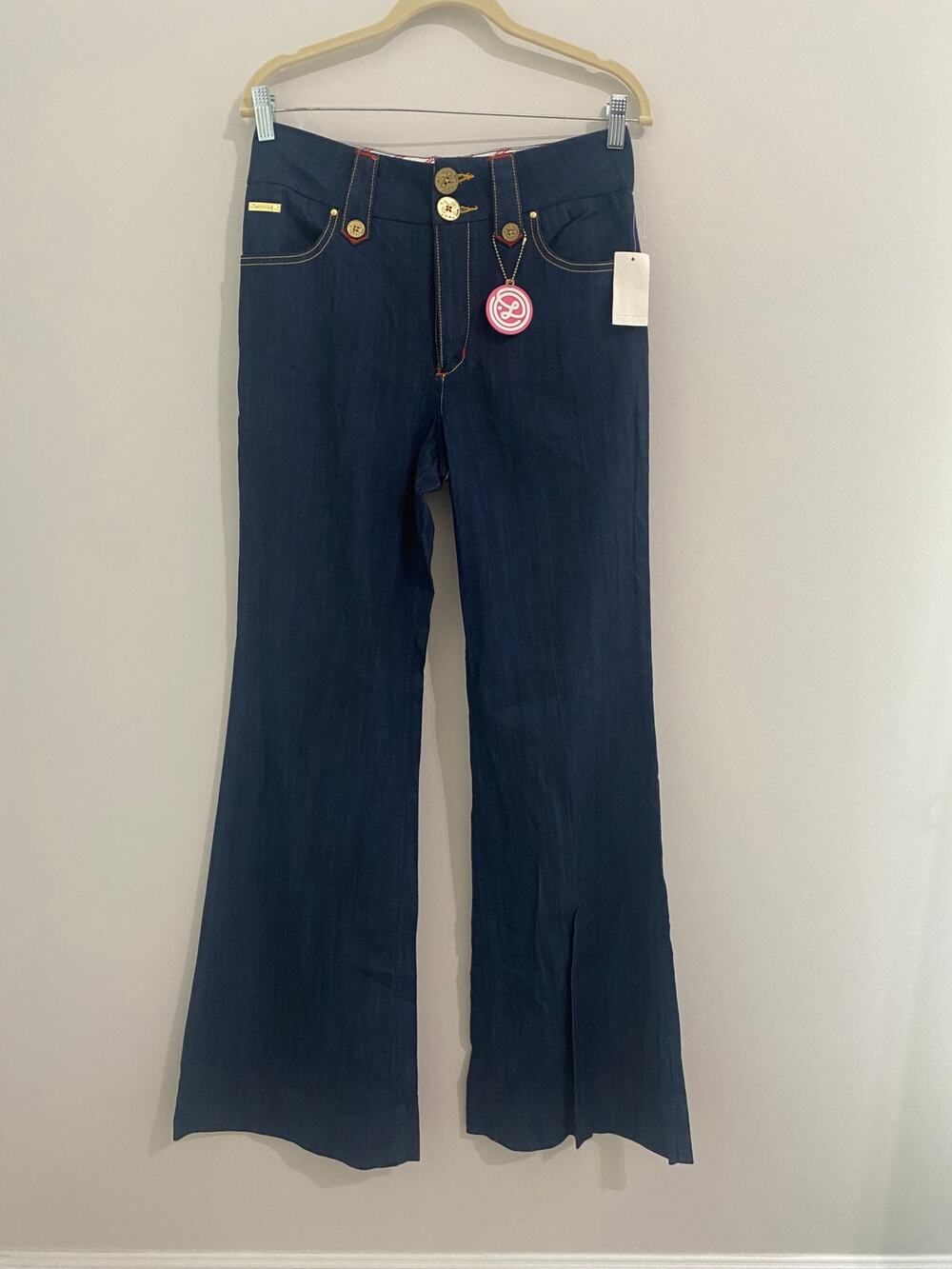 NWT Luxirie by LRG Flared Denim Pants/Trouser